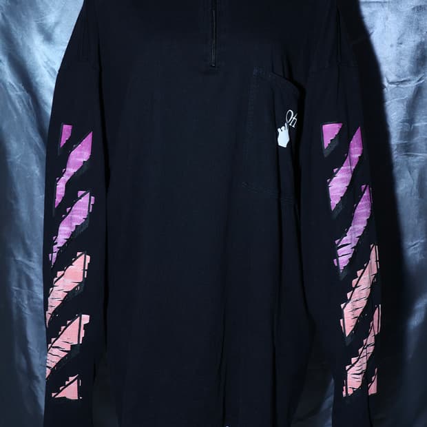 오프화이트 긴팔 Off-White Diagonal Spray Arrows