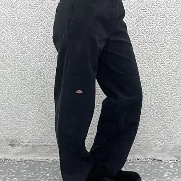 디키즈 빈티지 캐주얼 루즈핏 더블니 워크팬츠 31인치 C10803