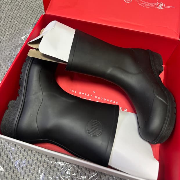 핏플랍 원더웰리 레인부츠 블랙 230