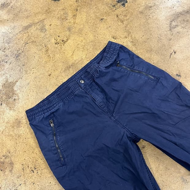 [정품/XL] 폴로 랄프로렌 네이비 밴딩 지퍼 포켓 바지 b16