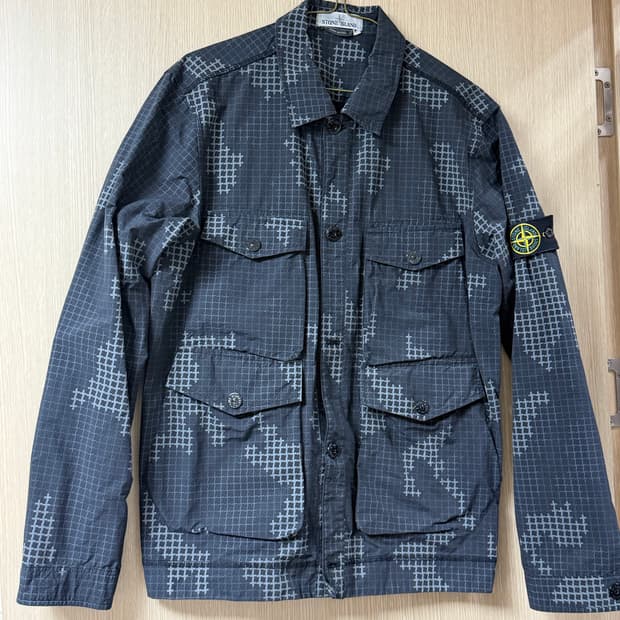 스톤아일랜드 셔츠자켓 