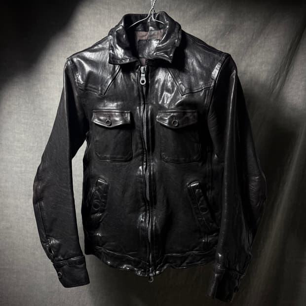 Isamu Katayama Backlash Leather Jacket