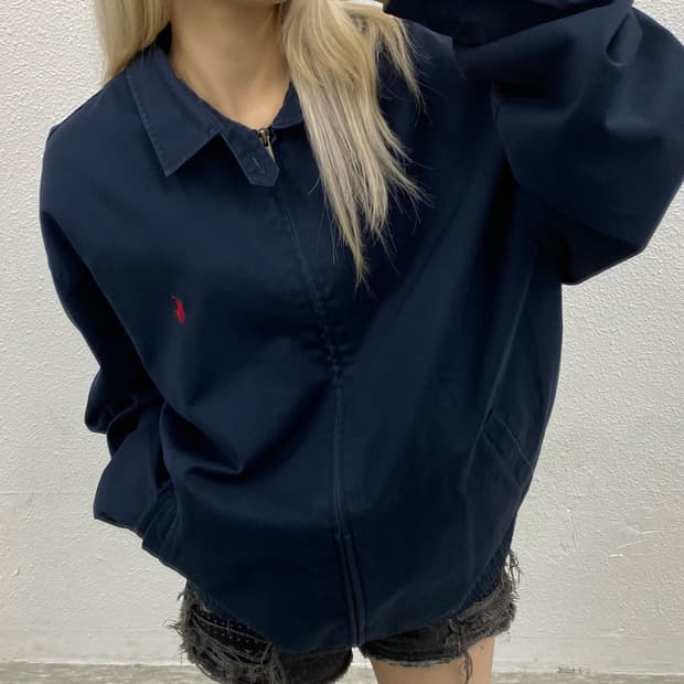 폴로 랄프로렌 레드포니 네이비 블루종 자켓 110