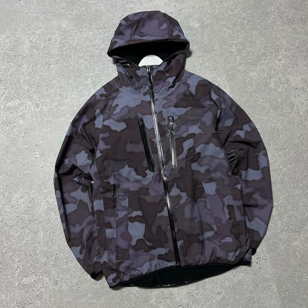 일본 AEGIS 빈티지 카모 후드 자켓