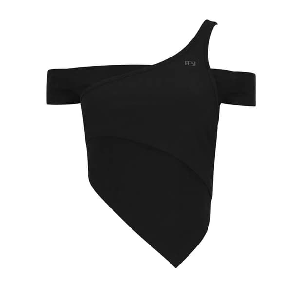 보헤미안서울 레이어드 오프숄더 탑