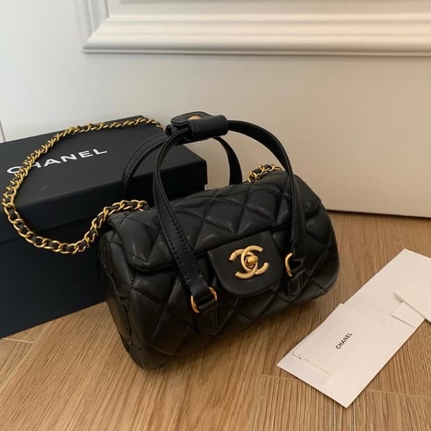 샤넬 뷰티 미니 볼링백 크로스백