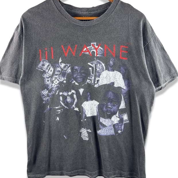 00S 릴 웨인 Lil Wayne VINTAGE TEE3594