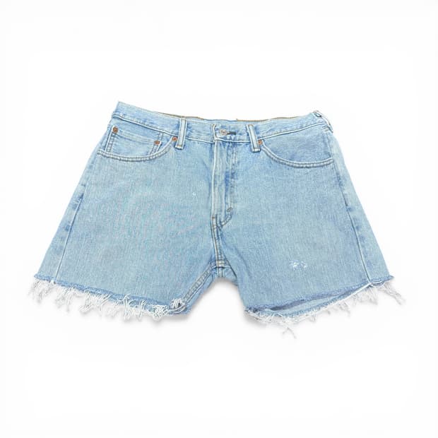 32 리바이스505 연청 컷오프 쇼츠 데님 반바지
