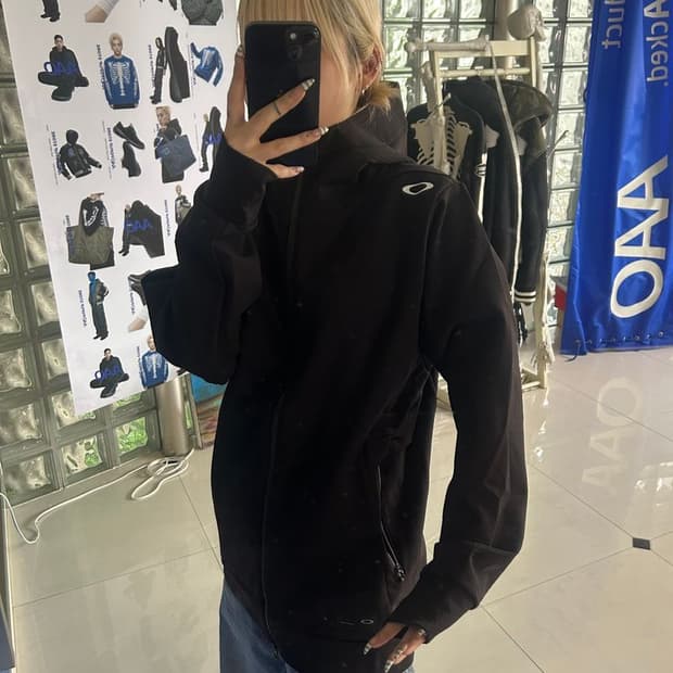 VERSATILEZIP스컬 버사타일 지퍼 후드티 5.0 FOA408274