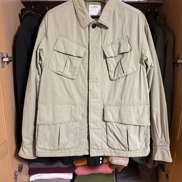 [1] 비즈빔 트로피컬 컴뱃 자켓 라이트그린