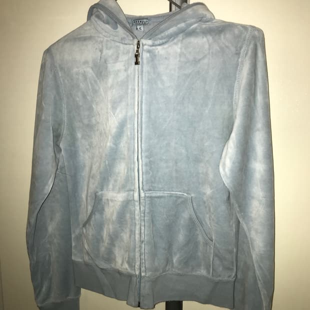 빈티지 벨벳 후드집업