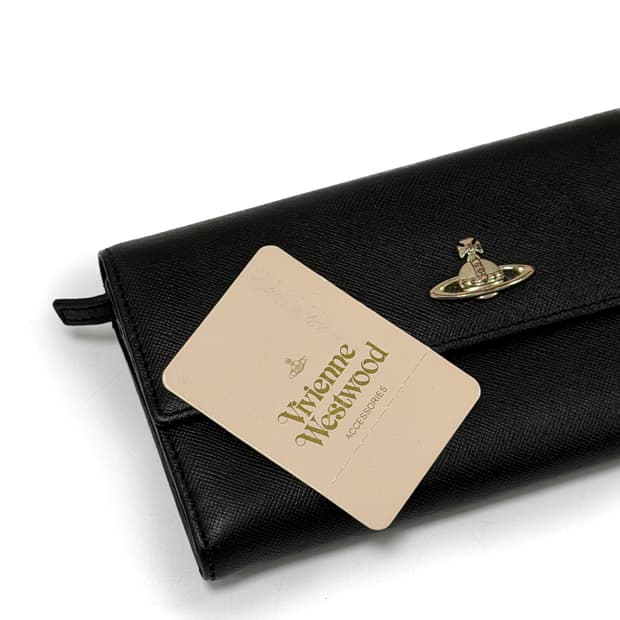 비비안웨스트우드 ORB 사피아노 롱 월렛