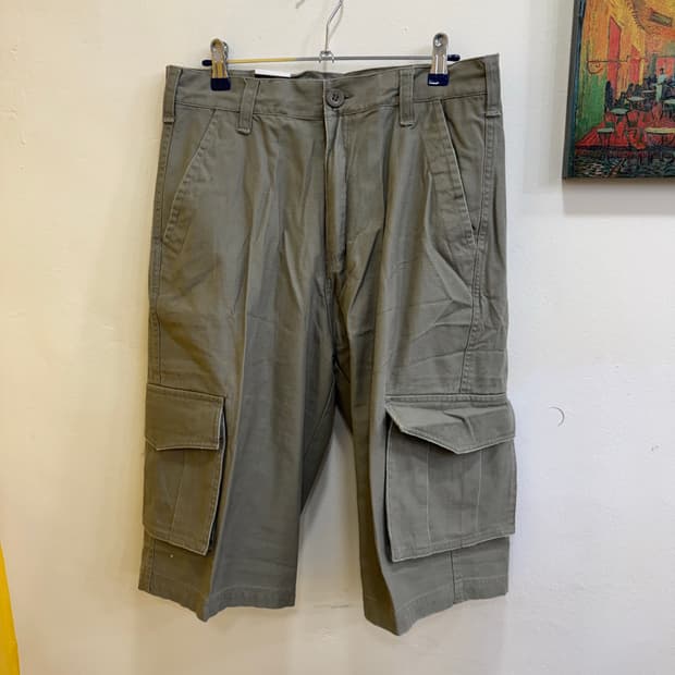 VANS 반스 엔지니어드진 카고 반바지