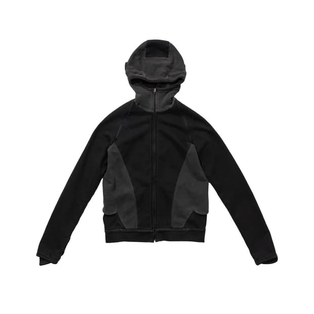 Hyeinseo 25ss Slashed Zip Hoodie