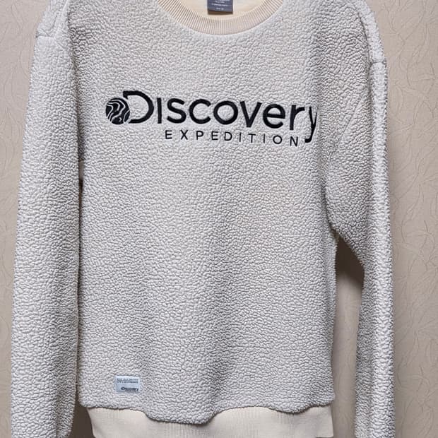 디스커버리 맨투맨 뽀글이 95