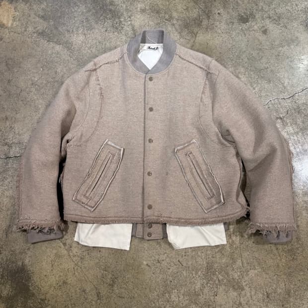 미도리카와 19aw 베이지 울 자켓 -MID19AW-JK06/BEIGE