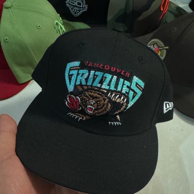 뉴에라 벤쿠버 그리즐리스 클래식 캡 5/8 미시착 처분 