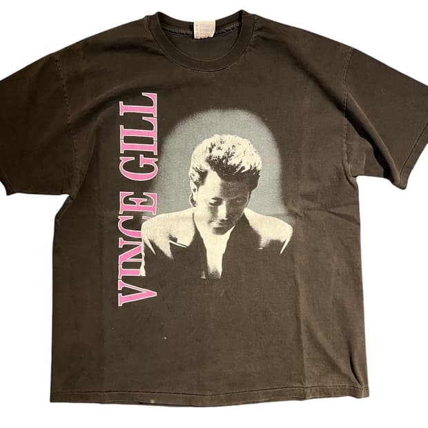 빈티지 90s Vince Gill 93 투어 티셔츠