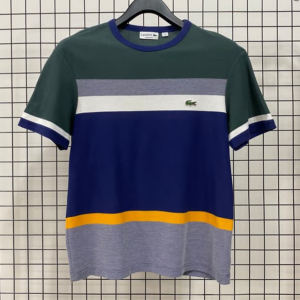 라코스테 멀티컬러 반팔 티셔츠