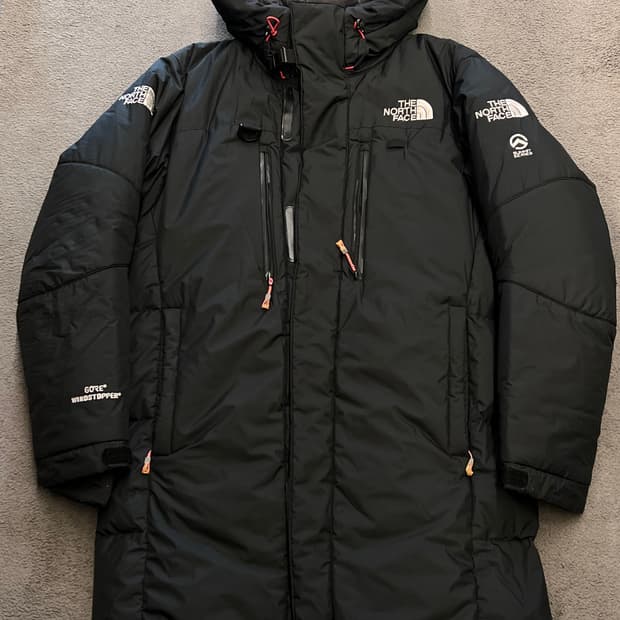 노스페이스 히말라어 고어텍스 롱패딩 처분 