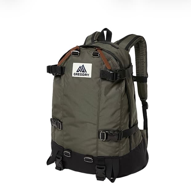 새상품/ 그레고리x디네댓 데이앤하프 올리브블랙 백팩 판매