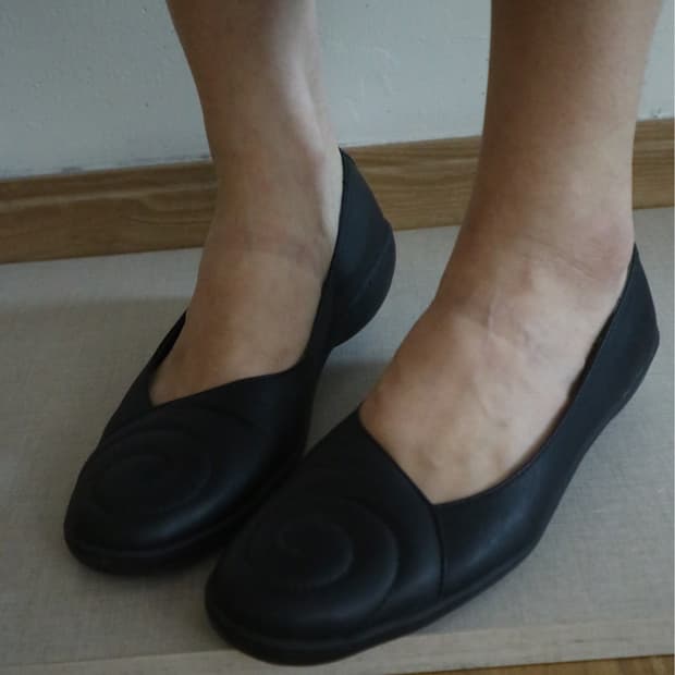 Issey Miyake flat shoes