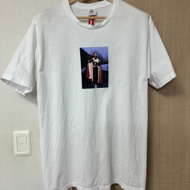 [L]슈프림x마틴로즈 티셔츠 화이트