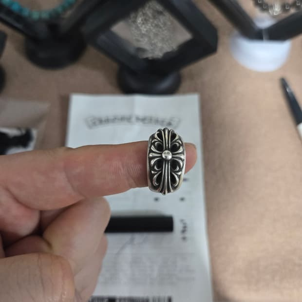 크롬하츠 플로랄링 정품