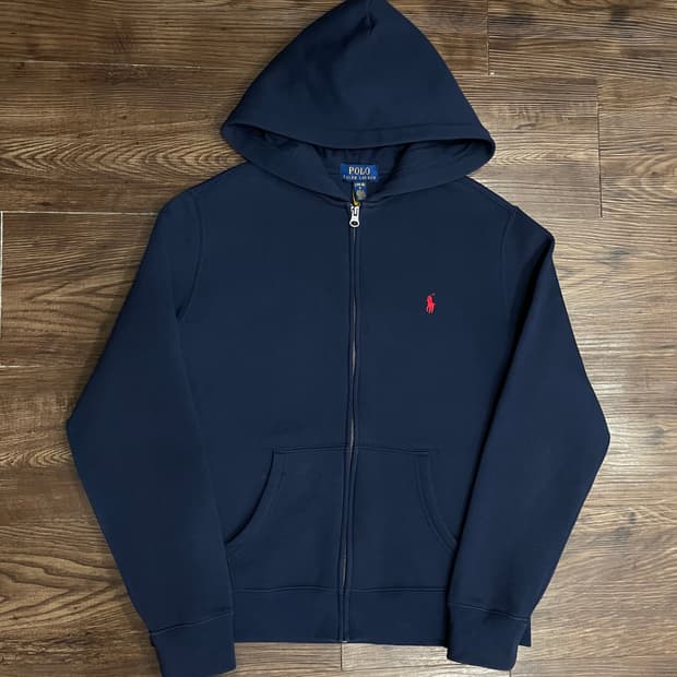 폴로 랄프로렌 네이비 후드집업