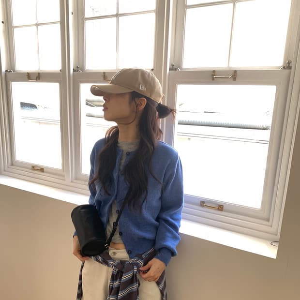 릿킴 reetkeem 블루 가디건