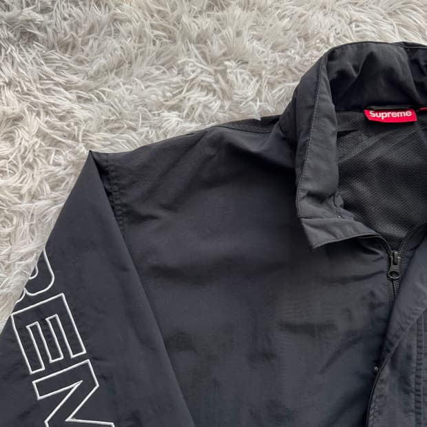 SUPREME 슈프림 스펠아웃 자수트랙자켓 24FW 바람막이 m 95