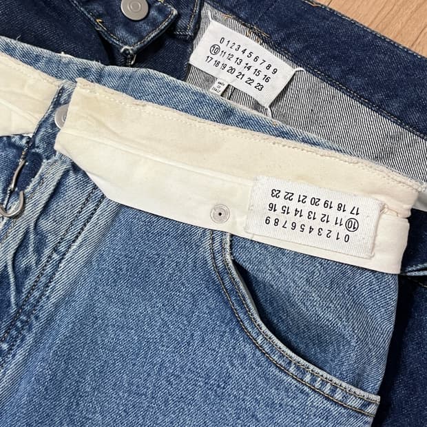 [34] 마르지엘라 폴디드 오버 데님