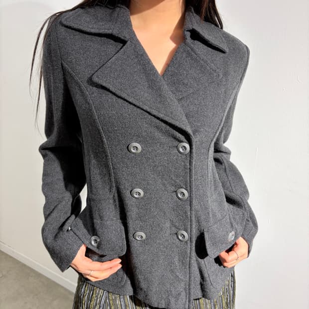 Cordier 더블 코트 자켓