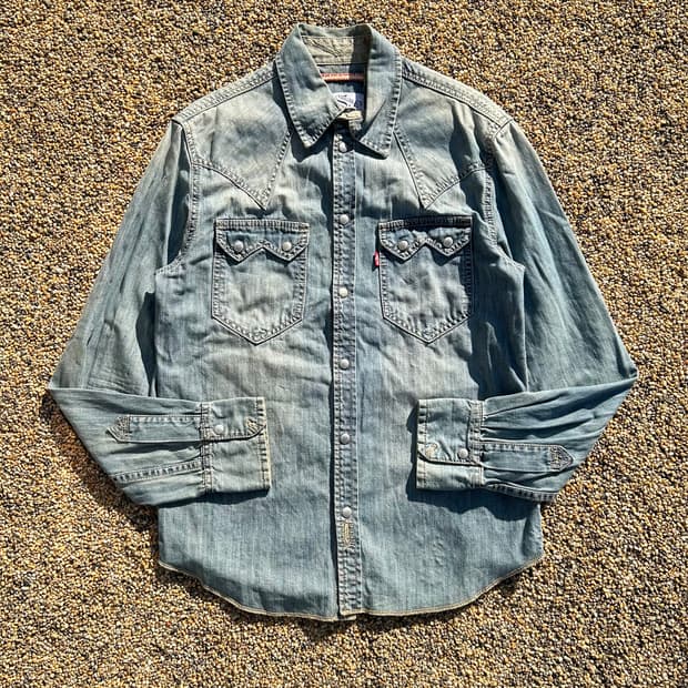 리바이스(LEVIS) 데님 웨스턴 셔츠