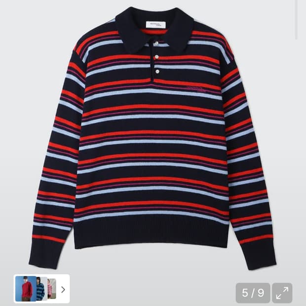 문선 moosun 스프라이트 니트 롤리팝