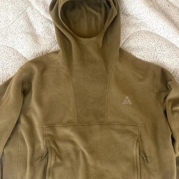 나이키 ACG 울프 트리 폴라텍 후디 샌드 XL