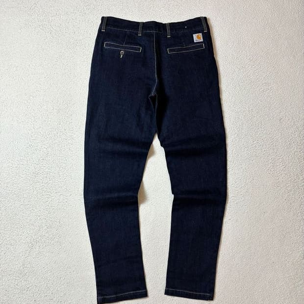 칼하트 시드 SID 스트레이트 진청 데님 팬츠 PN7956