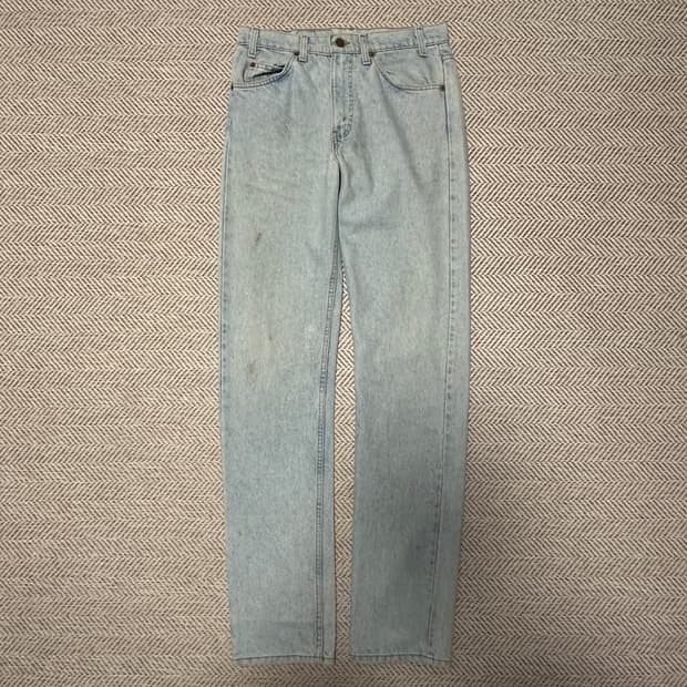 LEVI'S 505 90's usa made orangetab denim