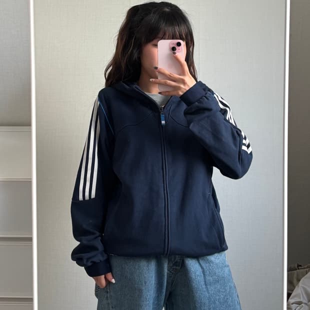 아디다스 후드집업 100