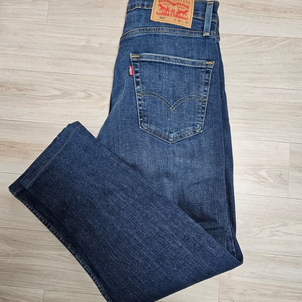 리바이스 중청 데님 청바지