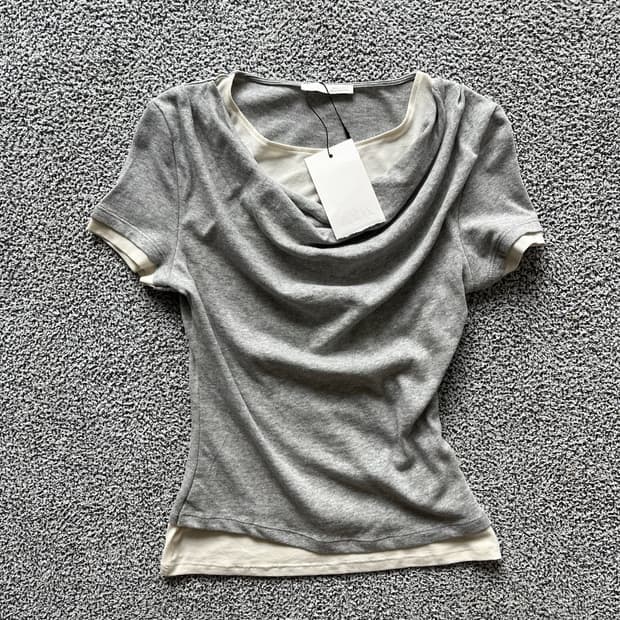 Zara . 자라 레이어드 티셔츠 (새상품)