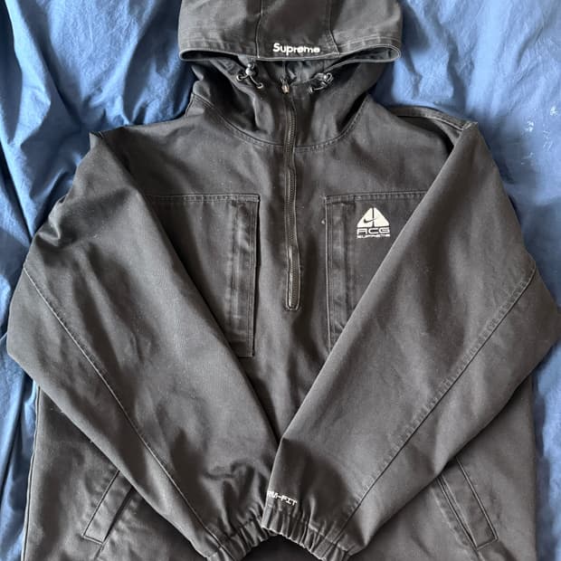 슈프림 ACG 데님 풀오버 블랙M