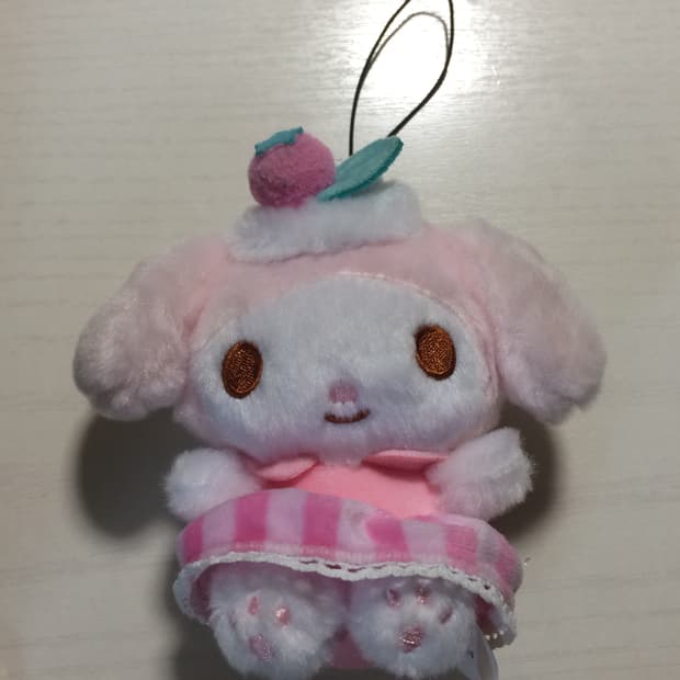 생크림 마이멜로디 인형 키링