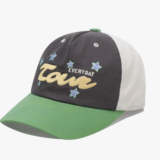 썬러브 SUNLOVE Star Trucker Cap - Charcoal