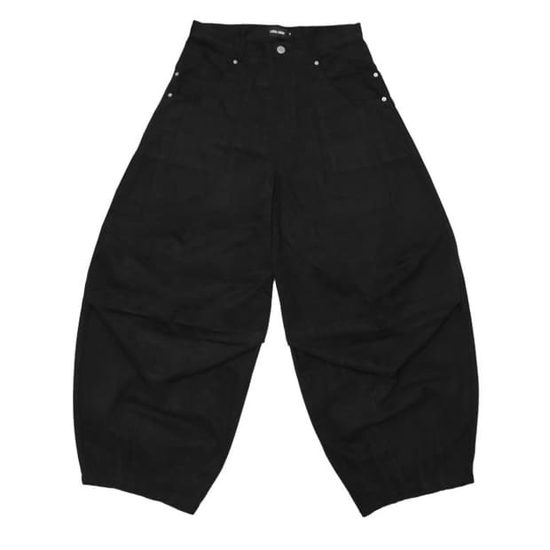 아이필럭키 점보팬츠 구합니다:) 다트 와이드 블랙팬츠