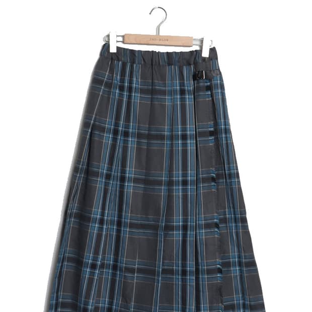 SM2 Check Pleats Skirt (27~)