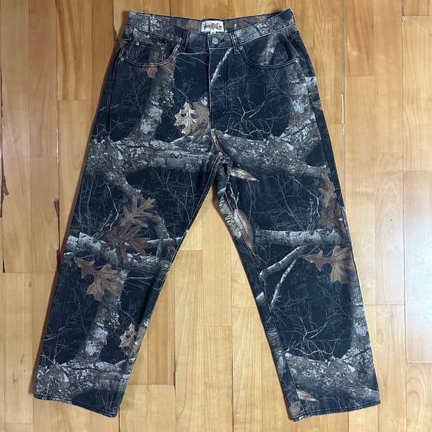 스투시 빅 올 진 리얼트리 팬츠