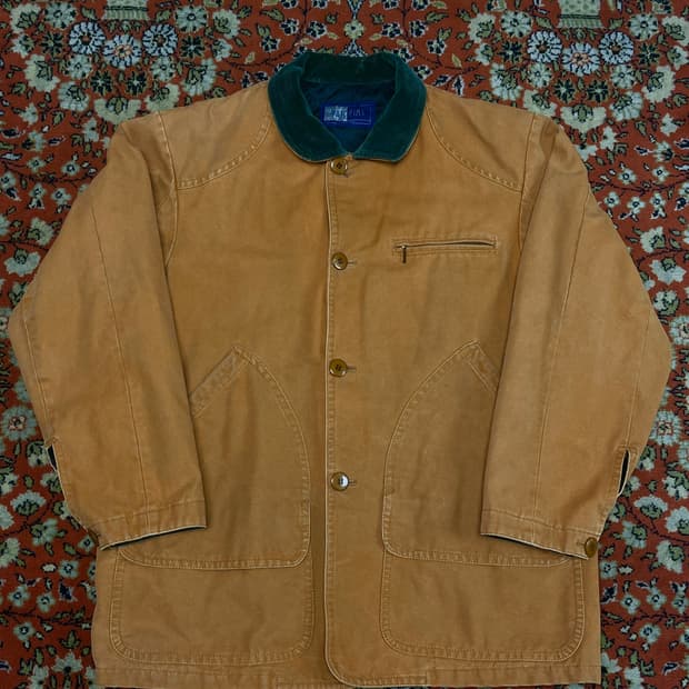 [L] VAN JAC jpn빈티지 헌팅 자켓 베이지