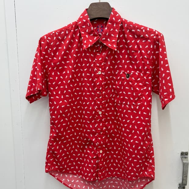 니고시절)) 베이프 반팔 셔츠