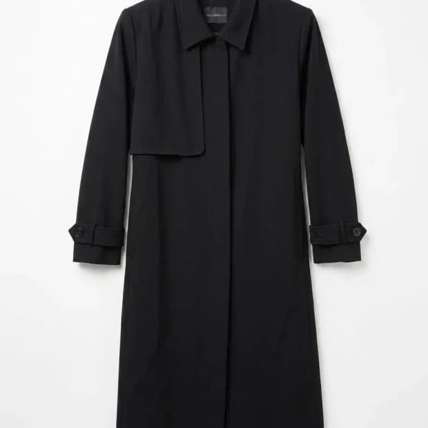 마리엘라로사티 블랙 트렌치 코트 100-170